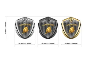 Lamborghini Abzeichen Selbstklebend Minimaler Stil High-End Look